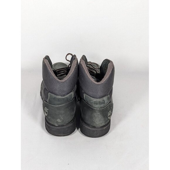 Timberland Mens Premium Boots 6 in Waterproof Nubuck Gray 12M main image 4